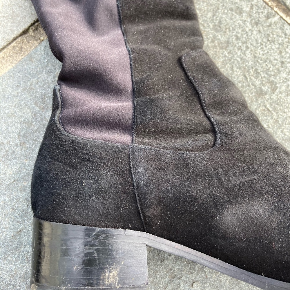 LK Bennet Bella black suede boots size 40(9) - Picture 12 of 16